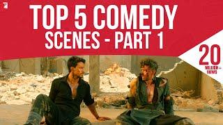 Top 5 Comedy Scenes | Part 1 | Hrithik Roshan, Tiger Shroff, Salman, Varun, Anushka, Javed Jaffery