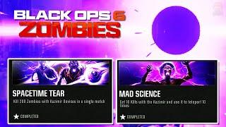 Black Ops 6 Zombies - MAD SCIENCE & SPACE TIME TEAR Challenge Walkthrough (Kazimir Device)