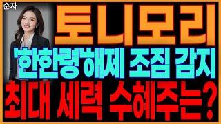 토니모리 - '한한령'해제 조짐 감지 최대 세력 수혜주는? 뷰티관련주 화장품주 급등주 화장품관련주 한한령해제 대장주 주가 주가전망 주식추천 목표가 대응방법 순자