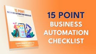 15 Point Business Automation Checklist