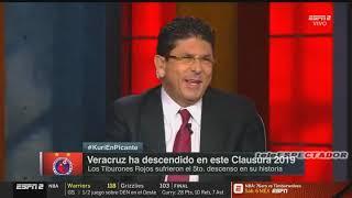 (1/2) Fidel Kuri Grajales dueño del Club Tiburones Rojos del Veracruz en el estudio de Fubol Picante