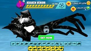 Hungry Shark Evolution - Venom Kraken Squid Unlocked All 25 Sharks Unlocked Gameplay