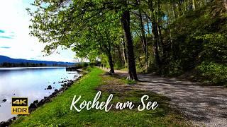 Kochel am See - Spring Walk in a Picturesque Village at the foothills of the Bavarian Alps - 4K HDR