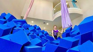 Turning my HOUSE into a TRAMPOLINE PARK! 