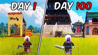 I Spent 100 Days in LEGO FORTNITE! Here's What Happened..