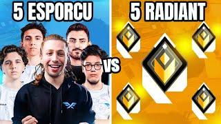 5 ESPORCU vs 5 RADİANT! Valorant