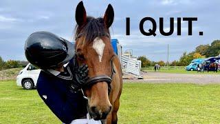 Why I Quit Horses and Social Media…