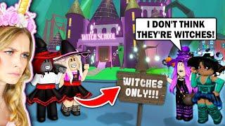 We Broke Into A *WITCHES ONLY* School In Adopt Me! (Roblox)