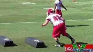 Fresno State Fall Camp - Linebacker Drills