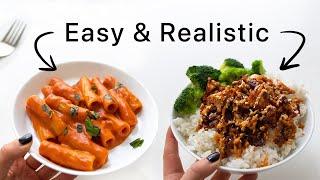 Easy Meals I make all the Time. (quick, vegan & satisfying)