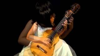 Suzuki Guitar Vol 1-11 Tanz 1 - take II  played by Abby Loh (6 yo)