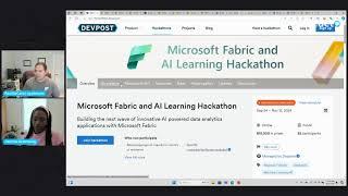 Microsoft Fabric & AI Learning Hackathon Kickoff