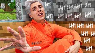 Got locked in MINECRAFT Jail for 24 Hours... - Challenge!