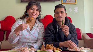 काजल र उनका देवर ले food challenge ️