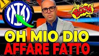 URGENTE! I TIFOSI SONO IMPAZZITI! HA COLTO TUTTI DI SORPRESA! NON CI CREDO!NOTIZIE DALL" INTER MILAO