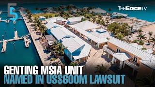 EVENING 5: GenM unit named in US$600 mil lawsuit