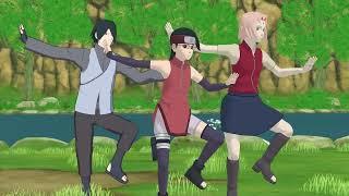 Sasuke*Sarada*Sakura | Little apple | [Naruto MMD]