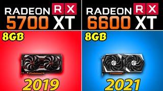 RX 5700 XT vs RX 6600 XT - How much performance Difference in 2022?