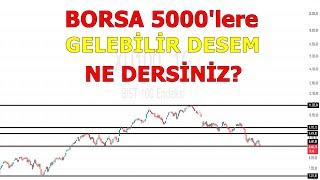 BU SEVİYELERİ KİMSE BEKLEMİYOR AMA GELİRSE HERKES DEDİM DİYECEK:) BORSA DA 5000'ler GELİR Mİ?