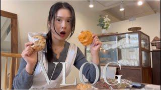 [CAFE VLOG] 시원한 커피에 한 입 먹으면 최고인 꾸덕한 르뱅 쿠키 굽는 카페 브이로그 + 사업운 맞춘 신점썰 풉니다.