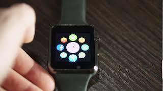 Смарт часы UWatch Smart Watch A1 обзор от Интернет магазина Хозмаркет online video cutter com 4