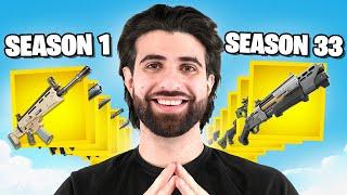 Ranking the BEST Weapon from EVERY Fortnite Season!