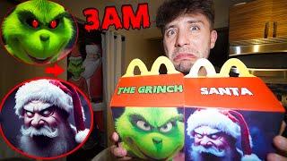 DO NOT ORDER THE CURSED SANTA CLAUSE & GRINCH HAPPY MEAL FROM MCDONALDS BEFORE CHRISTMAS AT 3AM!