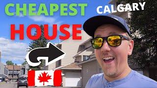 CHEAPEST HOUSE YOU CAN BUY IN CALGARY TODAY! | BUYING A HOME IN CANADA