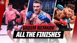 Vadim Nemkov Brings The Stoppages  | Bellator MMA