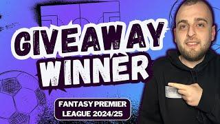 AND THE WINNER IS.... | FPL / UCL FANTASY GIVEAWAY WINNER