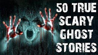 50 True Scary Ghost & Paranormal Stories Told In The Rain | Horror Stories To Fall Asleep To