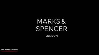 The Perfect Location - Commercial Shoot for Marks & Spencer