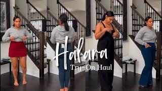 HALARA TRY-ON HAUL | COMFORTABLE AND STRETCHY ATHLEISUE AND ACTIVEWEAR | NEW PACKAGES