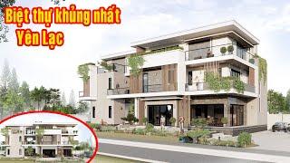 Căn biệt thự khủng nhất Yên Lạc do Nhà Đẹp 4 0 thi công