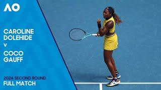 Caroline Dolehide v Coco Gauff Full Match | Australian Open 2024 Second Round