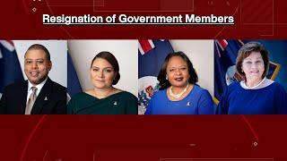 CIG News – Resignations of Government Members   31 October 2024