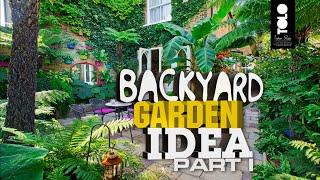 Backyard Garden Landscaping Idea