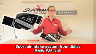 BMW E36 318I - sport air intake system from dbilas