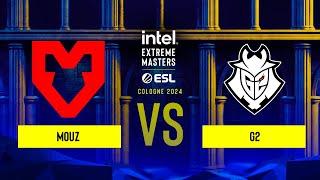 MOUZ vs. G2 - IEM Cologne 2024 - Quarter-final