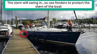 RYA Day Skipper: Boat Handling - Stern spring