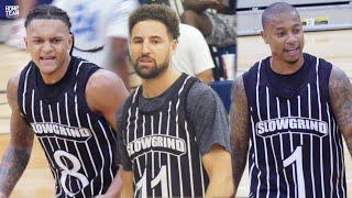 Klay Thompson, Paolo Banchero and Isaiah Thomas Team Up at the Zeke End