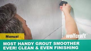 Most Handy Joint & Grout Smoother Ever! Easy Clean & Even Finishing