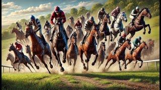 Live- The Horse racing in my village is stunning