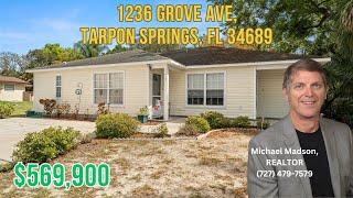 Discover This Stunning Duplex At 1236 Grove Ave in Tarpon Springs, FL!