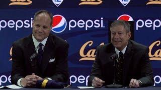 Cal Athletic Director Jim Knowlton, incoming men's basketball Head Coach Mark Fox talk goals for...