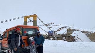 Chicham Bridge - The Highest Bridge in Asia | Black Ice and Fresh Snow | Winter Spiti | EP 15