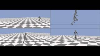 NOITOM motion capture - running and jumping in NOITOM office