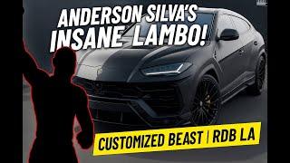 ANDERSON SILVA URUS + PORSCHE TURBO RDB WHEELS, BRABUS LOS ANGELES.
