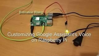 Changing Google Assistant's Voice or Language Accent with PI