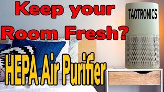 TAOTRONICS HEPA AIR PURIFIER ~MAY Help Stop The Spread Of Viruses In Your Home